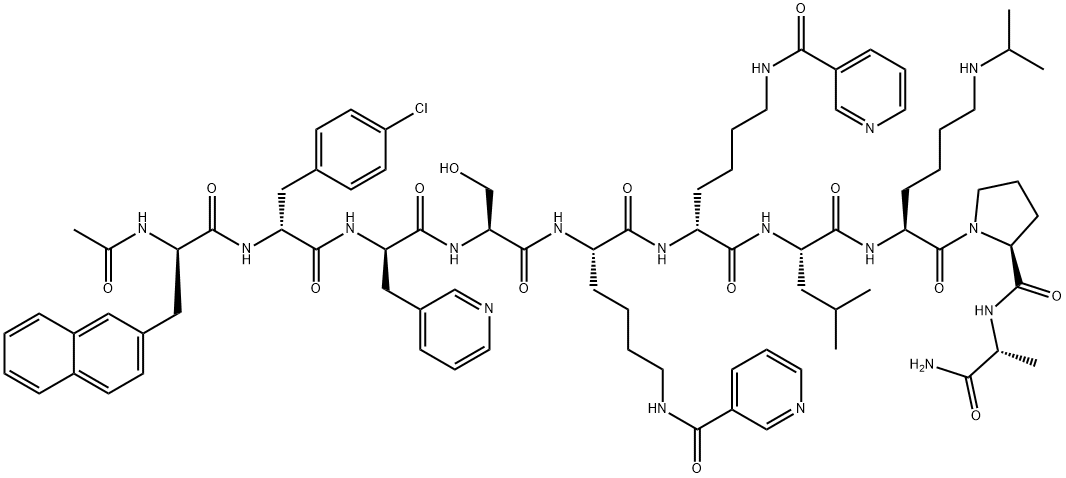 醋酸安替肽,112568-12-4,结构式