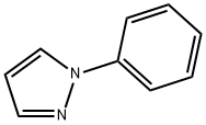 1-苯基吡唑,1126-00-7,结构式