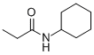 N-シクロヘキシルプロピオンアミド 化学構造式