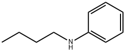 N-ブチルアニリン 化学構造式