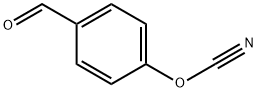 Cyanic acid, 4-formylphenyl ester (9CI) Structure
