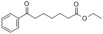 7-オキソ-7-フェニルヘプタン酸エチル 化学構造式