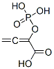 1-carboxyallenyl phosphate Struktur