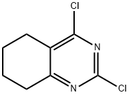 2,4-ジクロロ-5,6,7,8-テトラヒドロキナゾリン 化学構造式