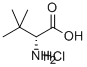 D-TERT-LEUCINE HYDROCHLORIDE Structure