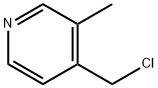 Pyridine, 4-(chloromethyl)-3-methyl- (9CI) Structure