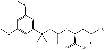 DDZ-L-天冬酰胺, 112772-46-0, 结构式