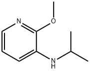 2-甲氧基-N-(1-甲基乙基)-3-氨基吡啶 结构式