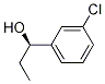 (R)-(+)-1-(3'-chlorophenyl)propan-1-ol Structure