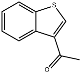 3-乙酰硫茚 结构式