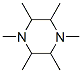 Piperazine, 1,2,3,4,5,6-hexamethyl- (8CI,9CI) Structure