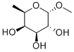 METHYL ALPHA-D-FUCOPYRANOSIDE Structure