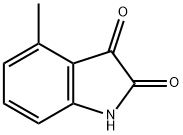 4-メチル-1H-インドール-2,3-ジオン 化学構造式
