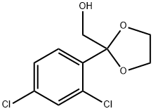 [2-(2,4-DICHLOROPHENYL)-[1,3]DIOXOLAN-2-YL]METHANOL Structure