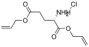 L-GlutaMic acid, di-2-propenyl ester, hydrochloride Struktur