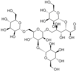 3Α,6Α-マンノペンタオース 化学構造式