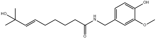 16-Hydroxy Capsaicin Structure