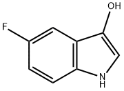 Indoxyl, 5-fluoro- (6CI) 结构式