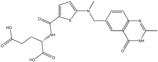 ラルチトレキセド 化学構造式