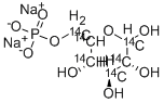 D-GLUCOSE-6-PHOSPHATE-UL-14C DISODIUM SALT,112898-35-8,结构式