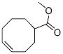 4-Cyclooctene-1-carboxylic acid methyl ester Struktur