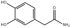 3,4-DIHYDROXYPHENYLACETAMIDE Structure