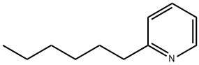 2-ヘキシルピリジン 化学構造式