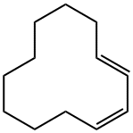 1,3-Cyclododecadiene, (E,Z)- Structure