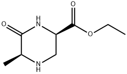 2-Piperazinecarboxylicacid,5-methyl-6-oxo-,ethylester,(2R-cis)-(9CI)|