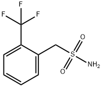 (2-トリフルオロメチルフェニル)-メタンスルホンアミド 化学構造式