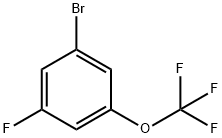 1-Bromo-3-fluoro-5-(trifluoromethoxy)benzene Structure