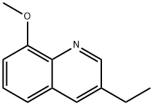 3-乙基-8-甲氧基喹啉,112955-03-0,结构式