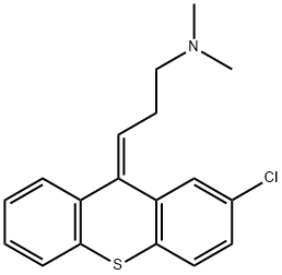 氯普噻吨, 113-59-7, 结构式