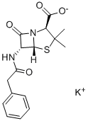 青霉素钾,113-98-4,结构式