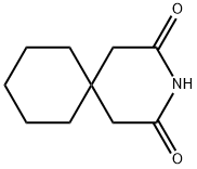 3,3-环戊烷戊二酰亚胺, 1130-32-1, 结构式