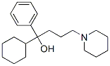hexahydrodifenidol 结构式