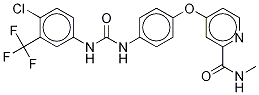 索拉非尼-D3 结构式