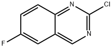 2-クロロ-6-フルオロキナゾリン 化学構造式