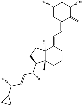 5,6-反式-卡泊三醇, 113082-99-8, 结构式