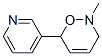 3,6-ジヒドロ-2-メチル-6-(3-ピリジル)-2H-1,2-オキサジン 化学構造式
