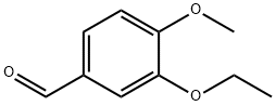 3-エトキシ-4-メトキシベンズアルデヒド 化学構造式