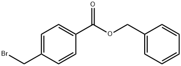 苯甲基 4-(溴甲基)苯酸酯, 113100-79-1, 结构式