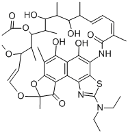 利福克昔 结构式