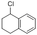 1-クロロ-1,2,3,4-テトラヒドロナフタレン 化学構造式