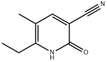 6-ETHYL-5-METHYL-2-OXO-1,2-DIHYDRO-PYRIDINE-3-CARBONITRILE Structure