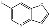 6-ヨードフロ[3,2-B]ピリジン 化学構造式