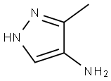3-甲基-1H-吡唑-4-胺 结构式