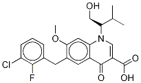 Elvitegravir-d6 (Major) Struktur