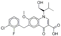 Elvitegravir-d6 (Major) Structure