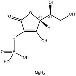 Magnesium ascorbyl phosphate Struktur